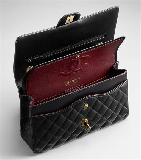 chanel black medium flap bag|The Ultimate Bag Guide: The Chanel Classic Flap Bag.